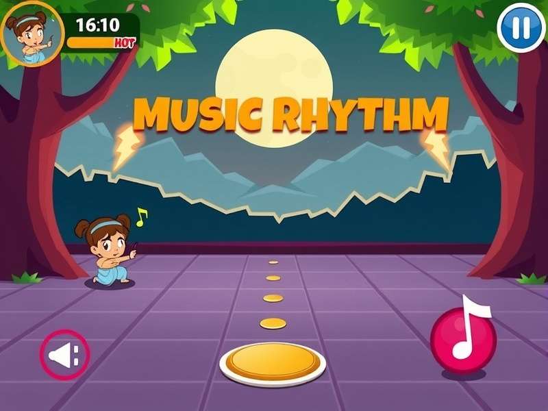 Gattu Music Rhythm Gameplay Screenshot